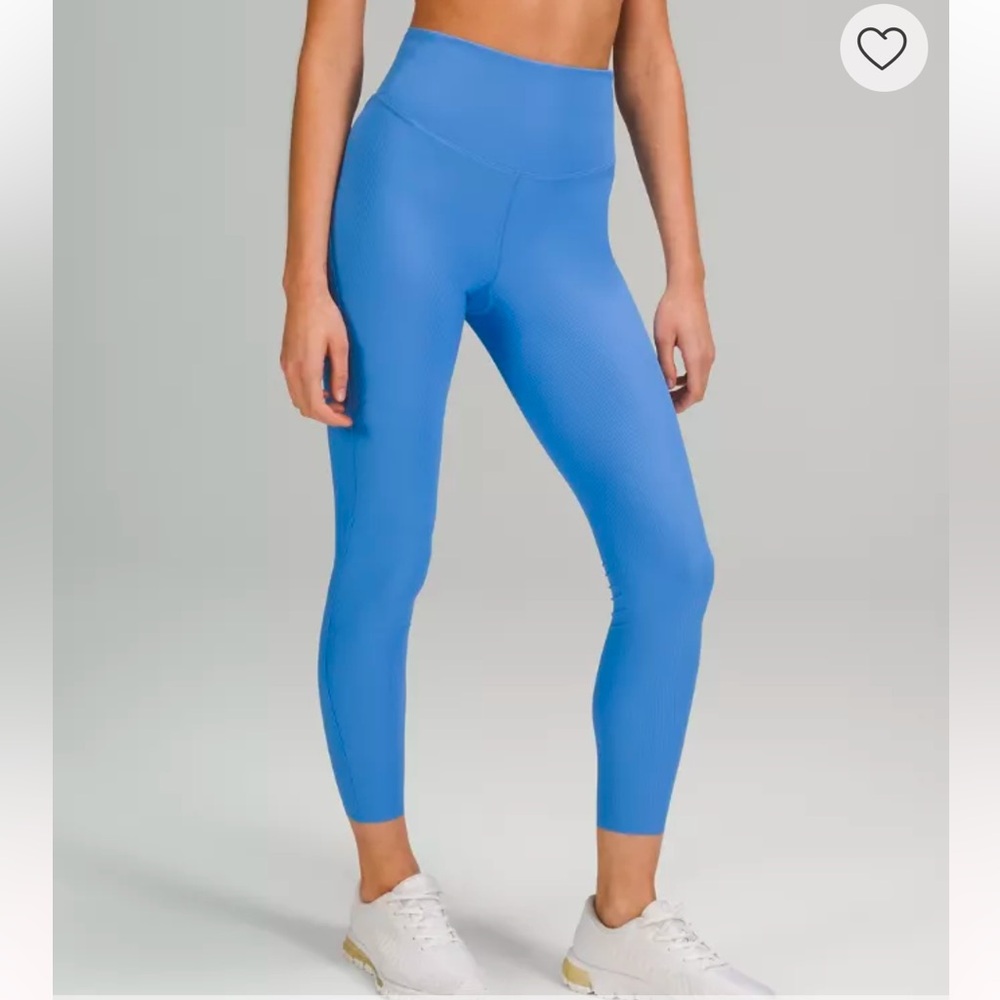 Lululemon Base Pace High-Rise Ribbed Tight 25"